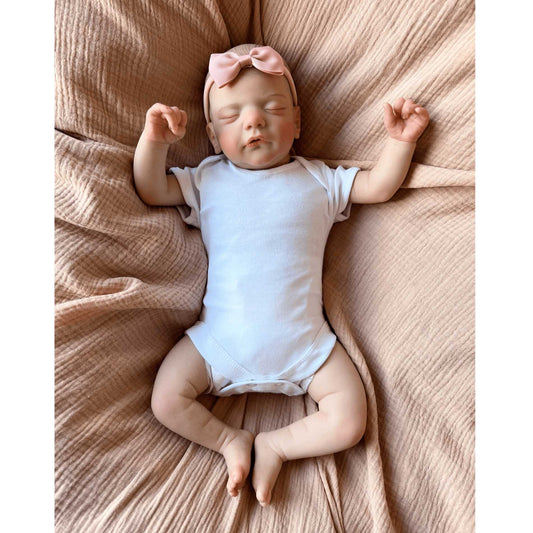 19 Inch Sam Handmade 3D Painted Skin Bebe Reborn Lifelike Newborn Baby Doll reborn baby muñeca reborn para niñas envío gratis