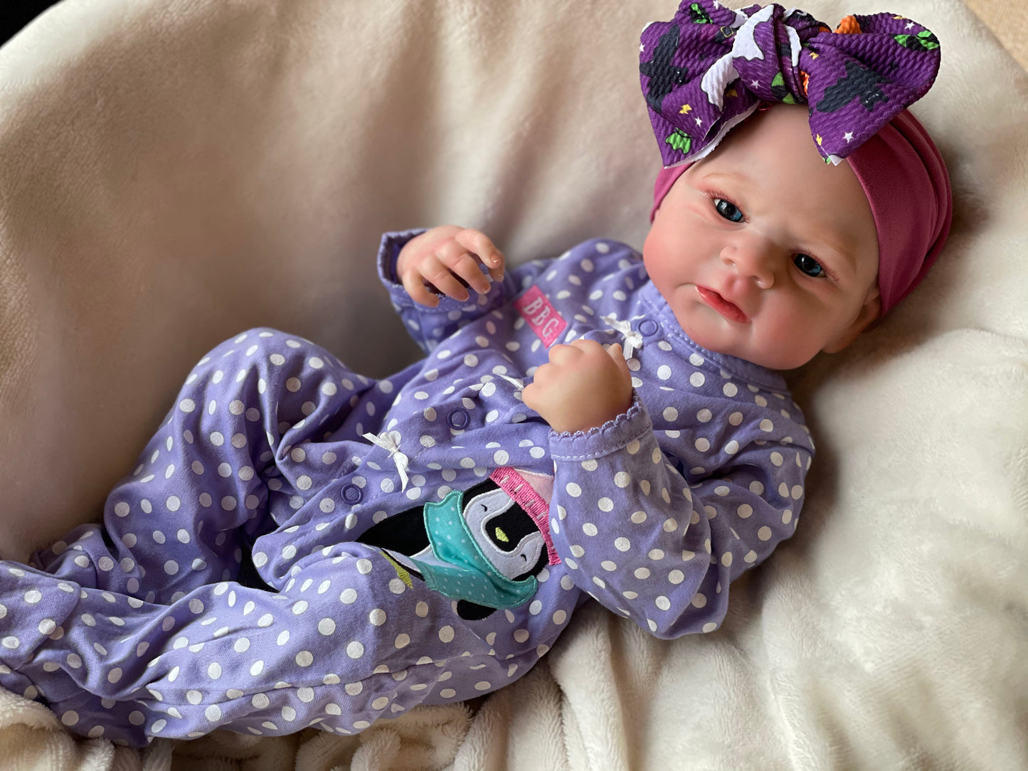 Reborn dolls--18 inches full vinyl waterproof baby Elijah baby girl can bath