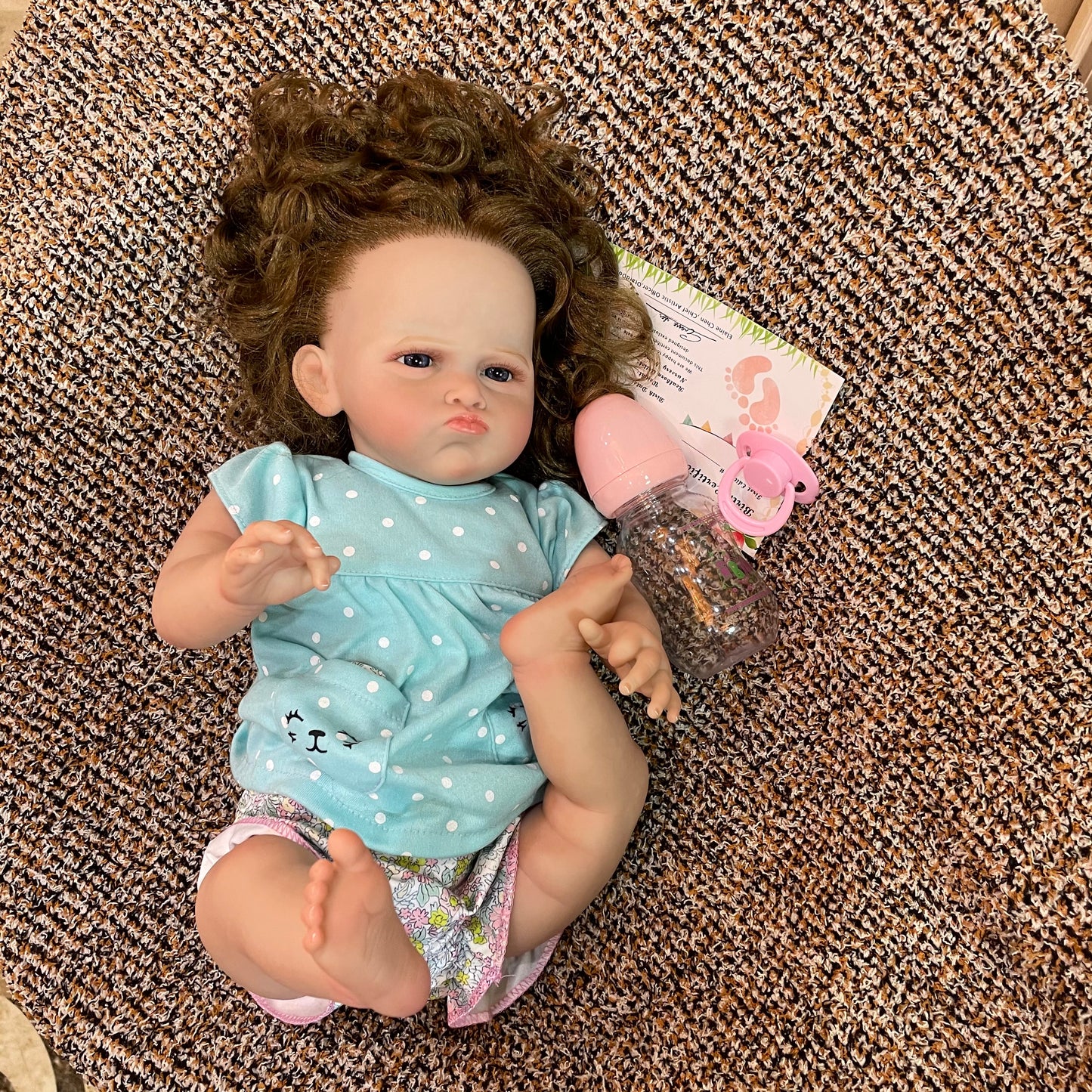 Reborn baby doll-- 20inch Grace baby soft vinyl with cloth body lovely dolls