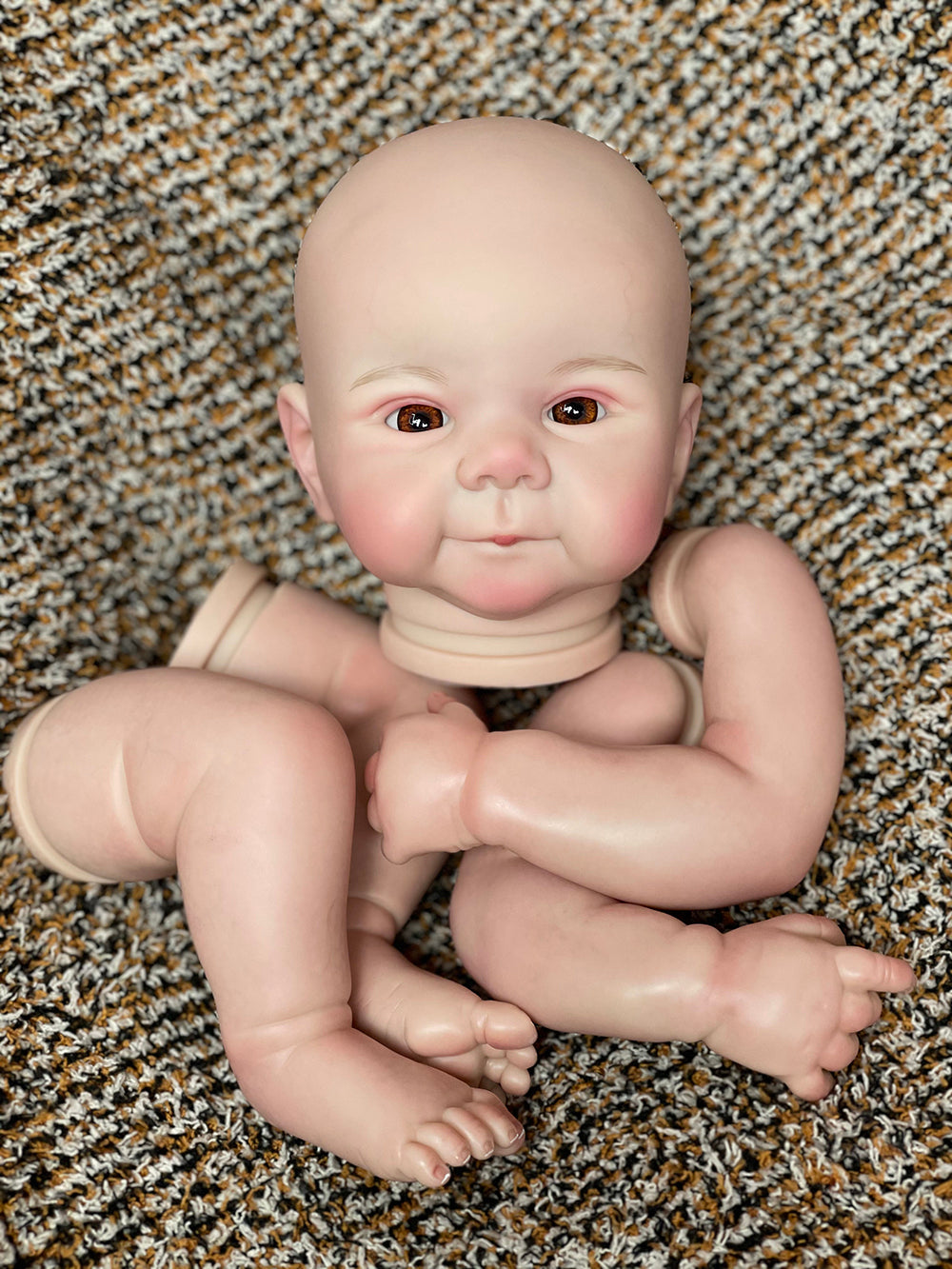 20 Inch Adorable Bebé Juliette Reborn Doll Kits Handmade Painted Realistic Newborn Toy Kit
