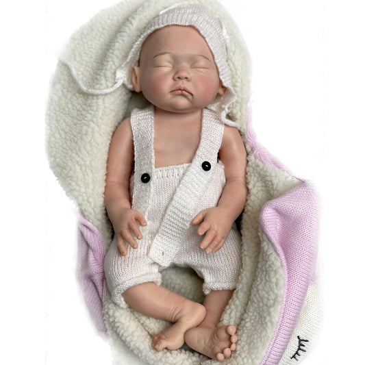 18 Inch Full Body Soft Solid Silicone Girl - Reborn With Love Baby Dolls Store