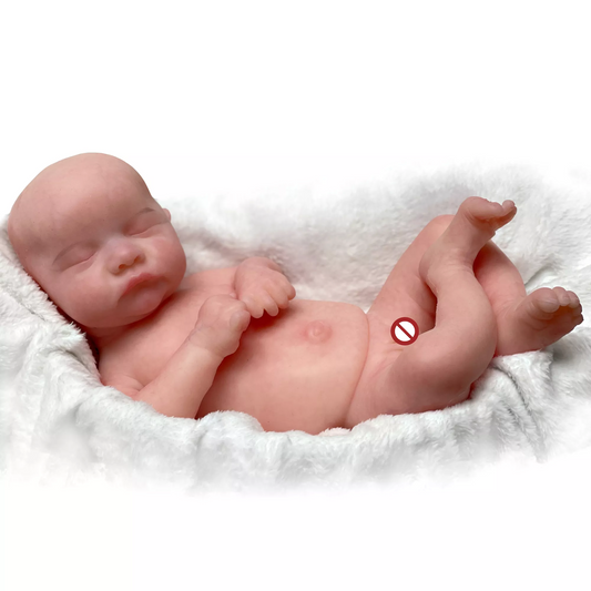 18 Inch Levi 3D Painted Full Silicone Bebe Reborn Doll - Reborn With Love Baby Dolls Store