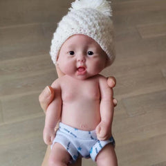 28 Cm Full Body Silicone Boy Or Girl Reborn Baby Doll - Reborn With Love Baby Dolls Store
