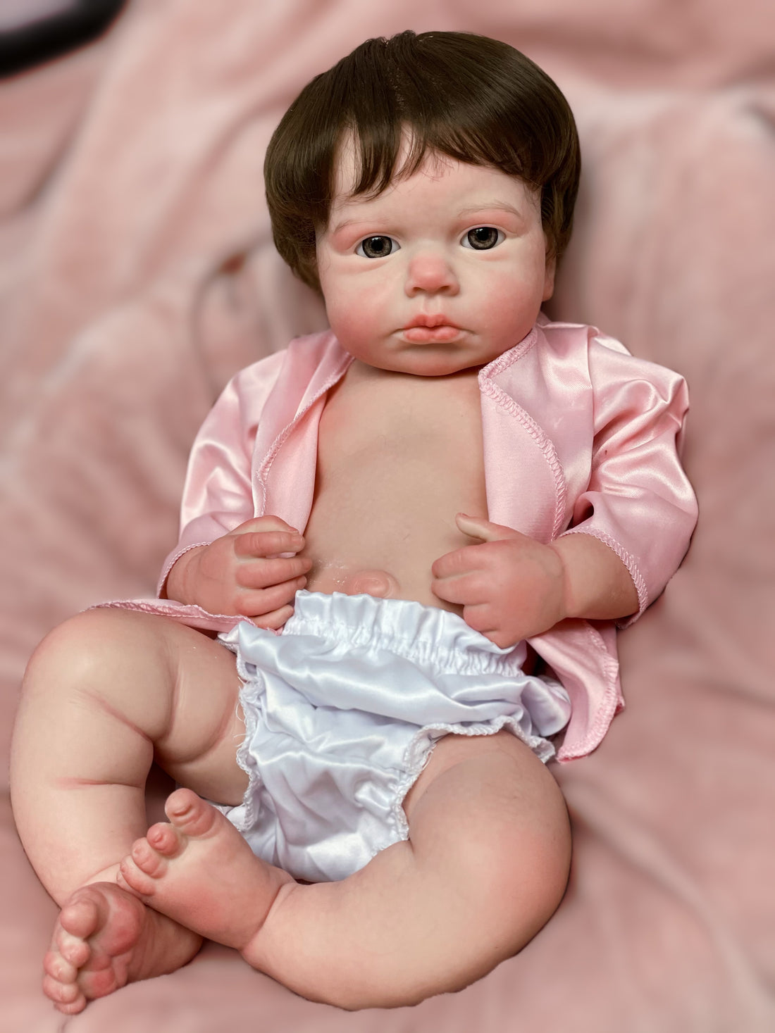 ❤Introducing LouLou: Our Newest Reborn Baby with Rooted Hair❤