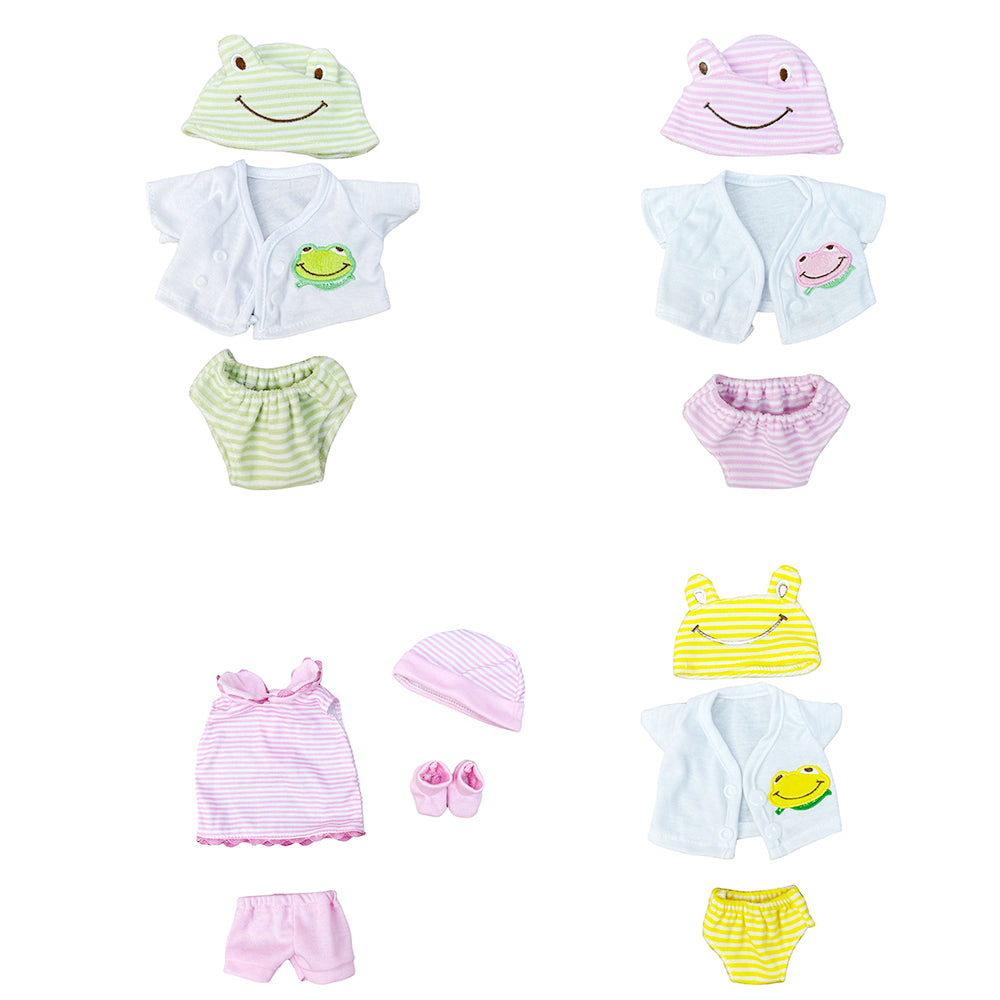 10-13 Inch Palm Reborn Baby's Clothes Toddler Lovely Wearing Apparel With High Quality