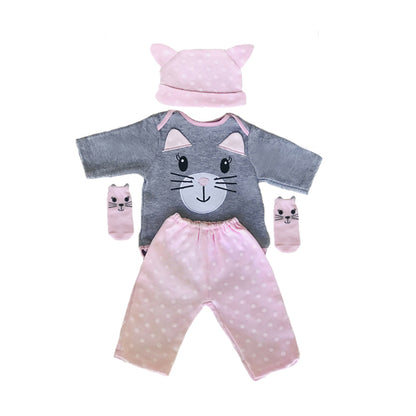 18-20 Inch Reborn Baby's Adorable Wearing Apparel With High Quality Fabric And Comfortable Textures