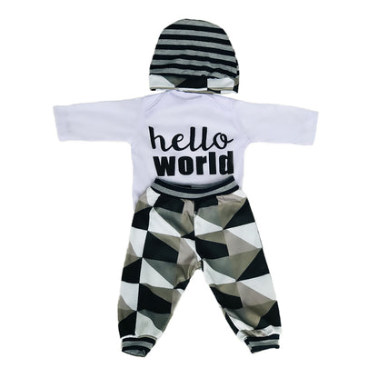 18-20 Inch Reborn Baby's Adorable Wearing Apparel With High Quality Fabric And Comfortable Textures