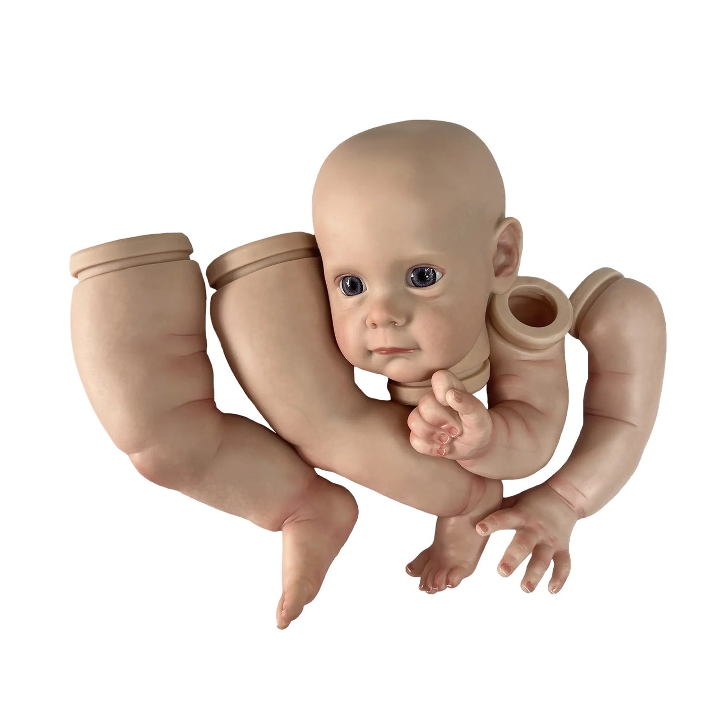 18 Or 22 Inch Maggie Reborn Doll Kits 3D Painted Kit Reborn Baby Doll Unassembled Doll Parts Kit Reborn Sin Pintar