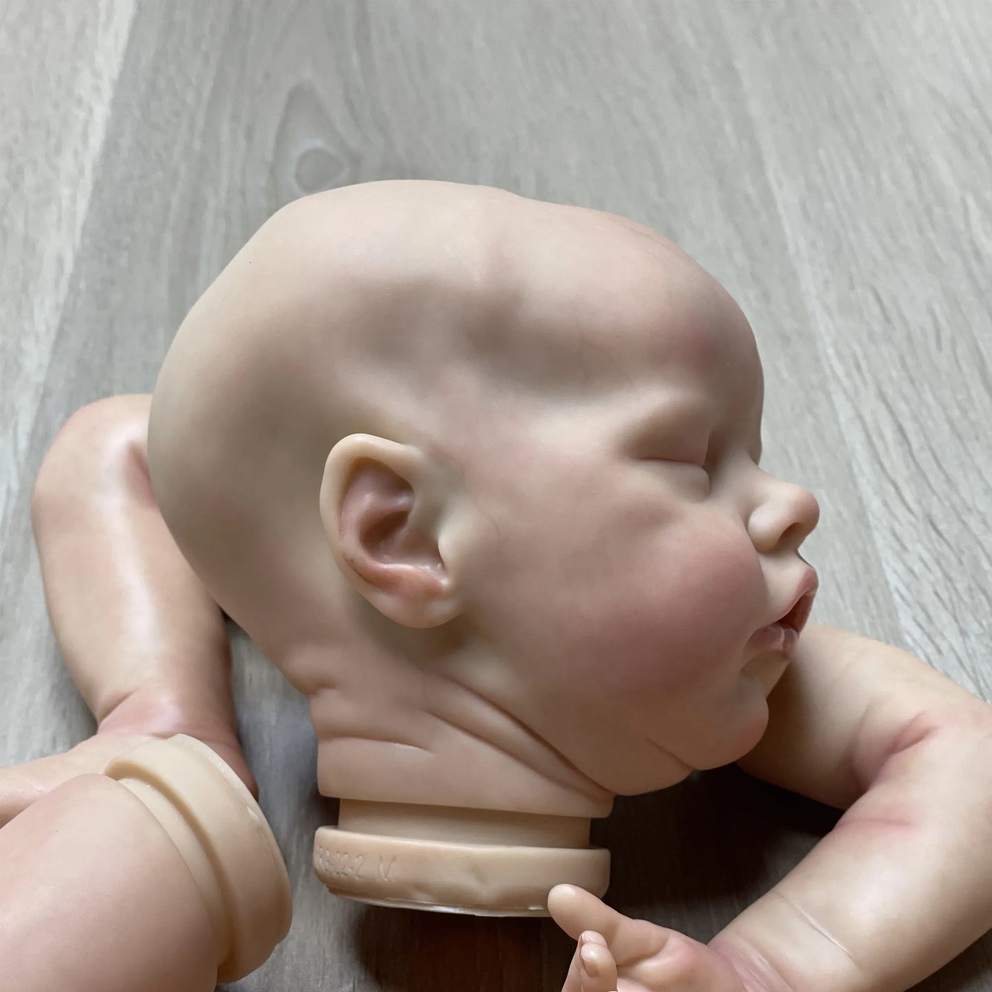 40CM Twins Reborn Doll Kits Handmade Painted Realistic Soft Vinyl Unfinished Reborn Doll Parts Kit Bebé Reborn