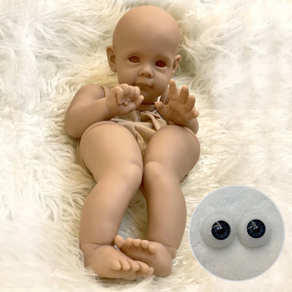 18 Or 22 Inch Maggie Reborn Doll Kits 3D Painted Kit Reborn Baby Doll Unassembled Doll Parts Kit Reborn Sin Pintar