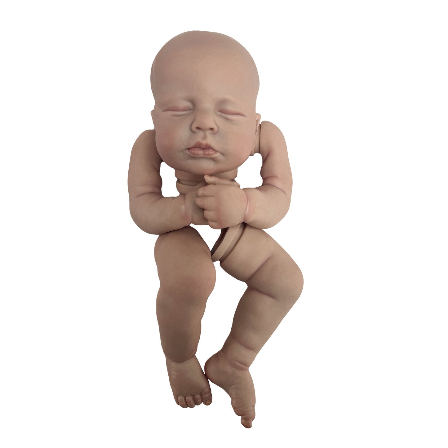 50CM Bebe Reborn Kits Loulou Handmade Painted Sleeping Reborn Doll Vinyl DIY Blank Unassembled Kit Toy Boneca - Reborn With Love Baby Dolls Store