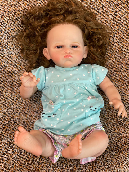 Reborn baby doll-- 20inch Grace baby  soft vinyl with cloth body lovely dolls