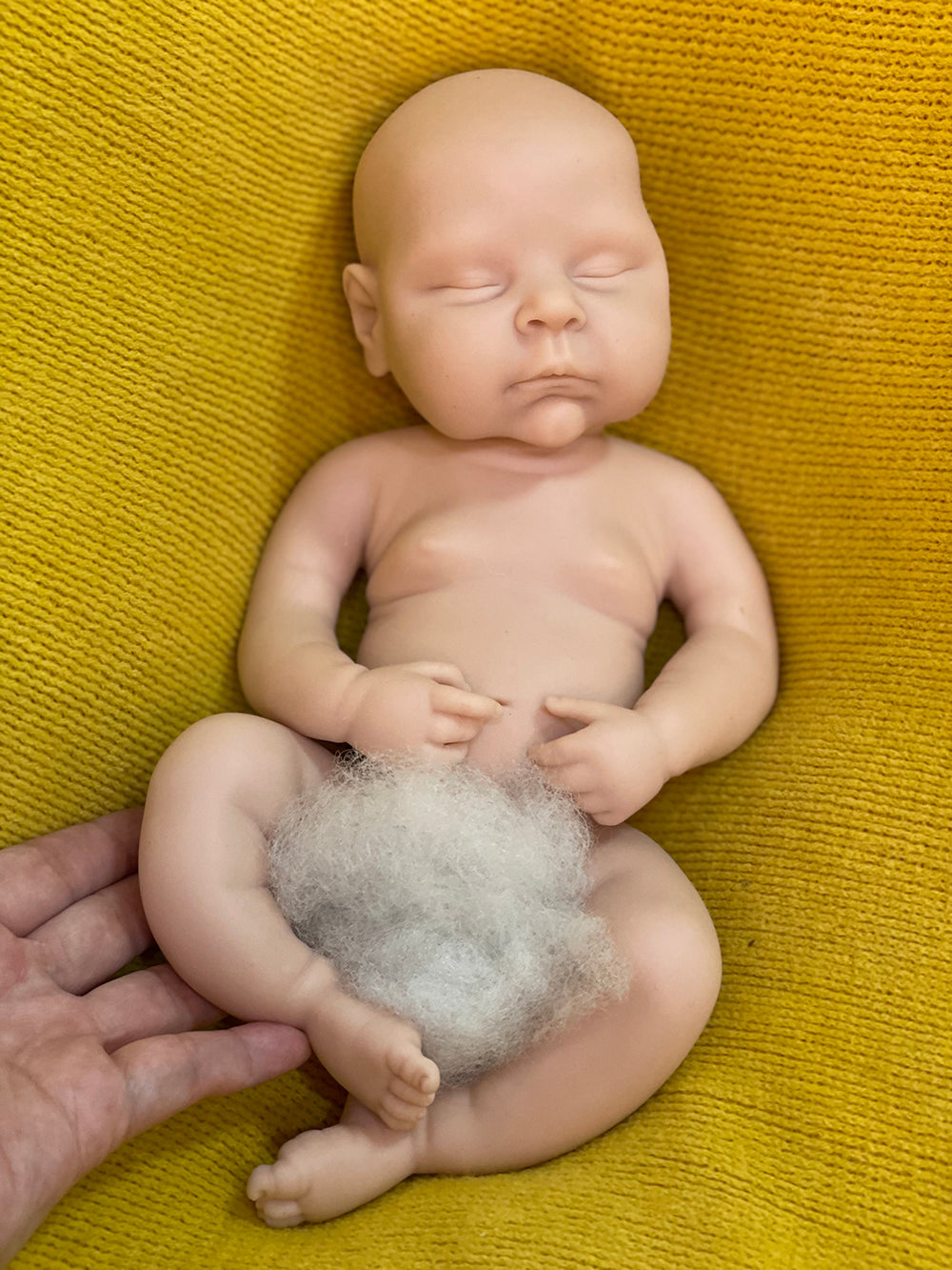 13 Inch And 18 Inch Peaches Painted and Unpainted Reborn Doll With Soft Silicone Body For Kids‘ Gift