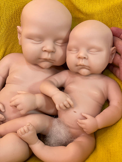 13 Inch And 18 Inch Peaches Painted and Unpainted Reborn Doll With Soft Silicone Body For Kids‘ Gift