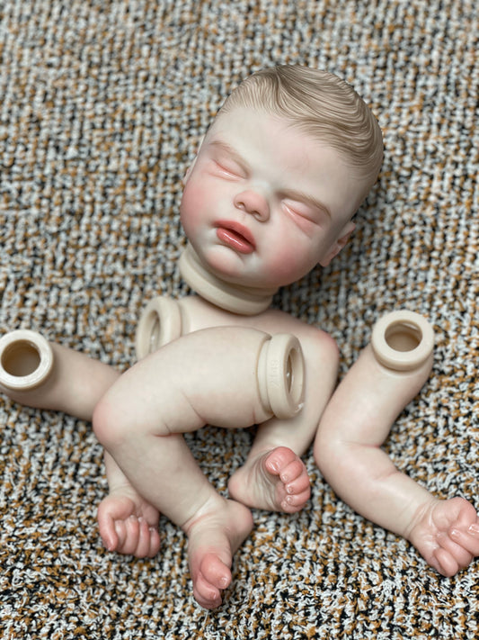 Reborn Baby Doll 18-20 Inch Hand-detailed 3D Skin Newborn Toy Kits For DIY And Playing