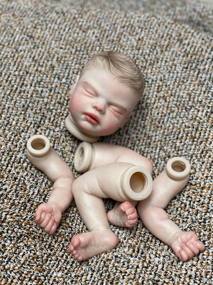 Reborn Baby Doll 18-20 Inch Hand-detailed 3D Skin Newborn Toy Kits For DIY And Playing