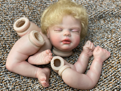 Reborn Baby Doll 18-20 Inch Hand-detailed 3D Skin Newborn Toy Kits For DIY And Playing