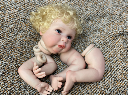 18-20 Inch Enchanting Reborn Toddler Unassembled Doll Parts With Handcrafted Skin Details For Kids‘ DIY