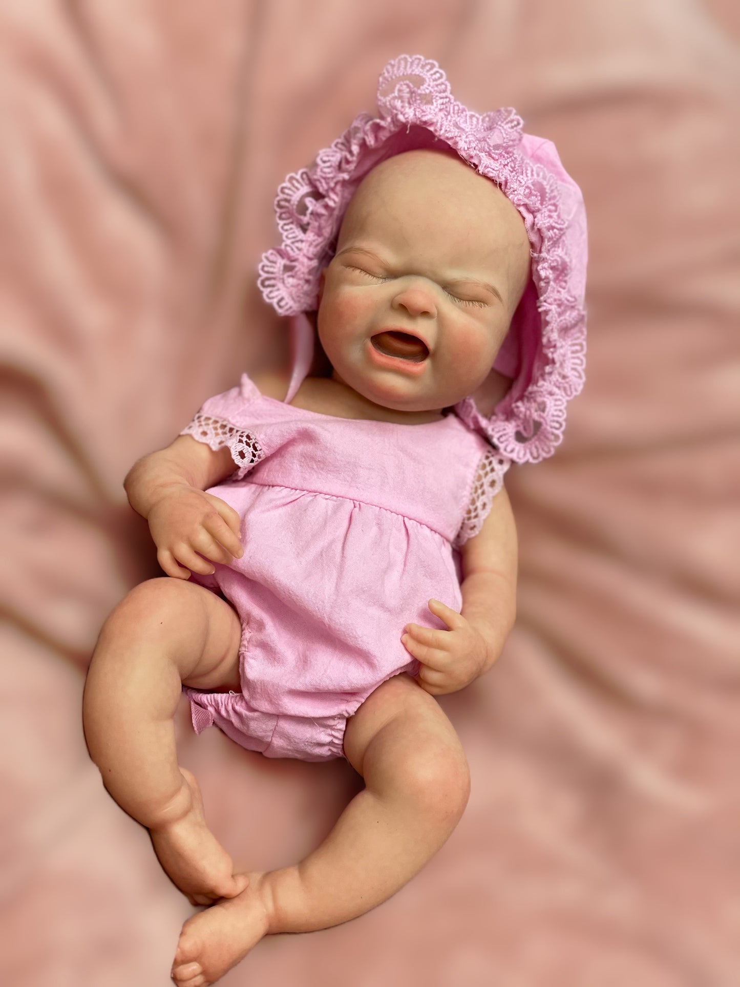 13 Inch Darling Reborn Baby Doll Maria Full Solid Silicone Waterproof Lifelike Hand-detailed Bebe With Tender Touch Feeling