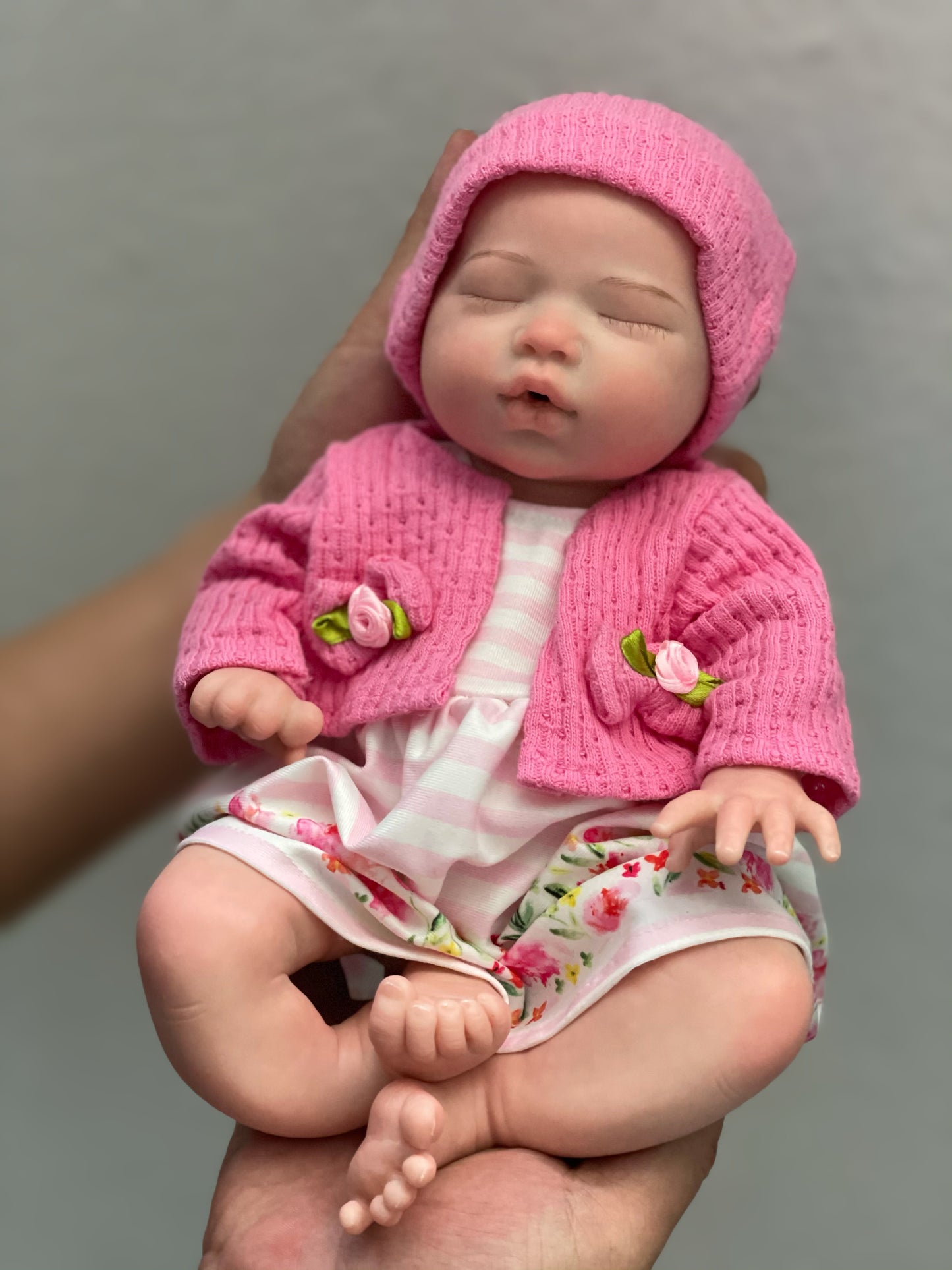 13 Inch Adorable Baby Doll Girls And Boy Full Silicone Reborn Toddler Hand-made Skin Texture With Super Soft Touch Feeling