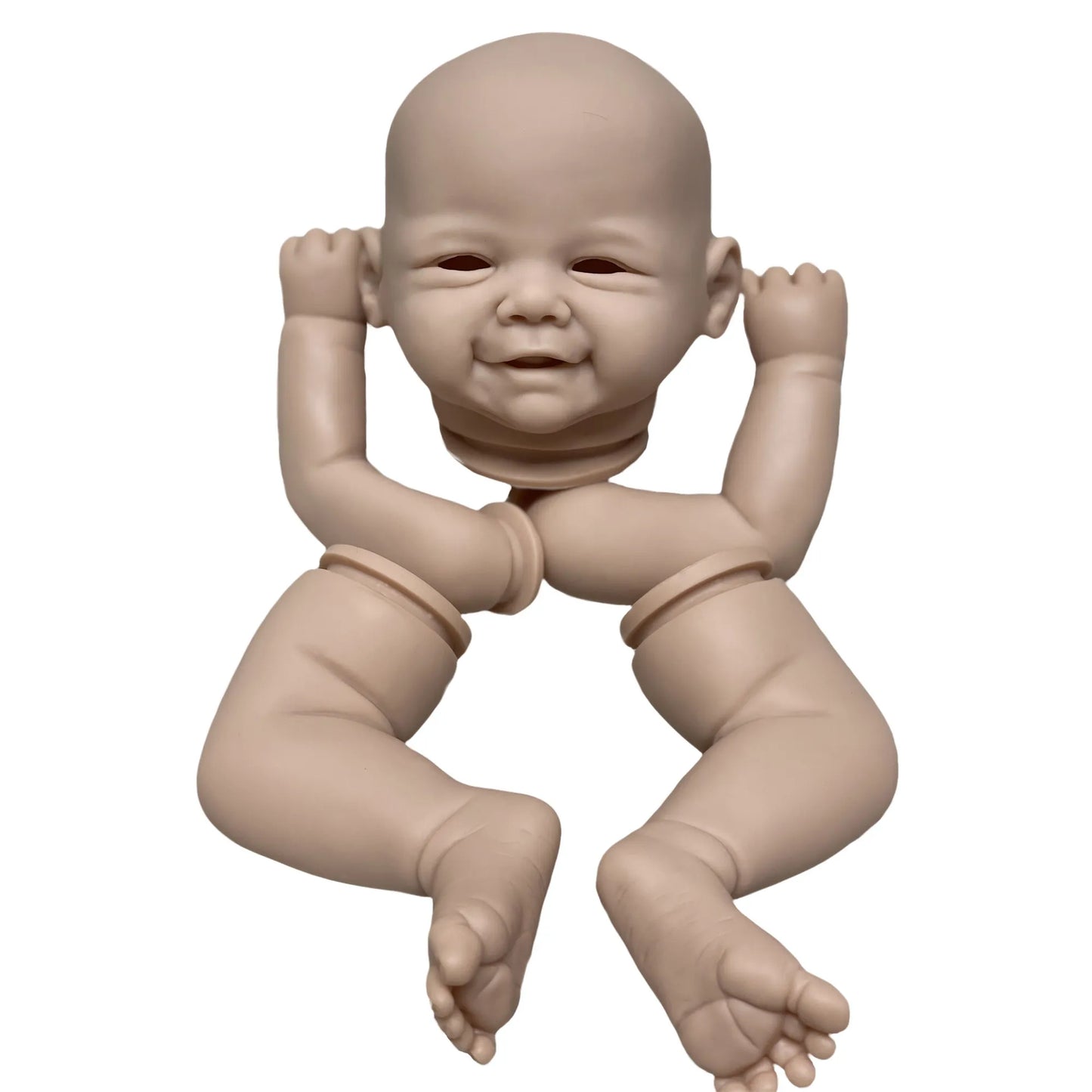 18 Inch Reborn Doll Kits Vivienne Bebe Reborn Unpainted and Painted Parts DIY Blank Accessories De Boneca Acessórios