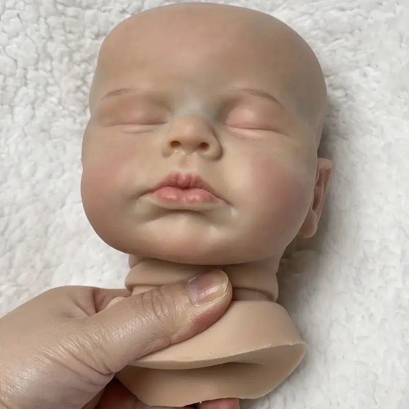 Dark Skin Lanny Reborn Doll Kits 3d Painted Unassembled Blank Kits Diy Soft  Silicone Vinyl Kit Reborn With Lifelike Painted Hair Doll For Family's Gift  - Temu