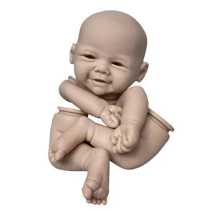 18 Inch Reborn Doll Kits Vivienne Bebe Reborn Unpainted and Painted Parts DIY Blank Accessories De Boneca Acessórios