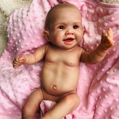 Reborn Dolls 20 Inch Baby Can Bath,Realistic Full Vinyl Body Bebe Newborn Toys For Children's Gifts