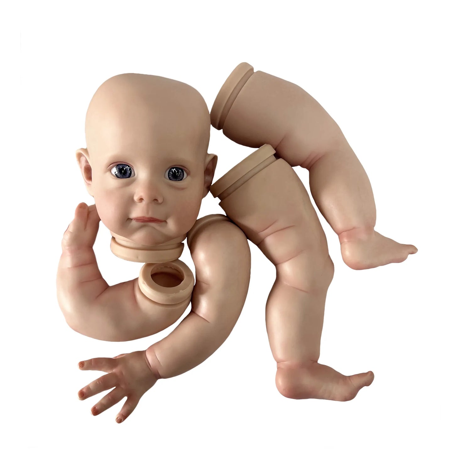 18 Or 22 Inch Maggie Reborn Doll Kits 3D Painted Kit Reborn Baby Doll Unassembled Doll Parts Kit Reborn Sin Pintar