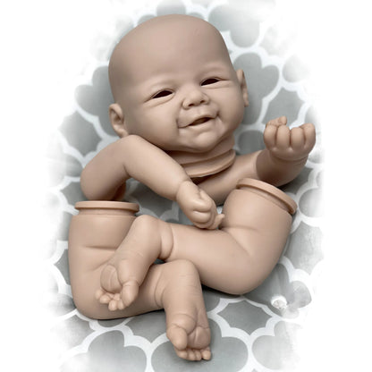 18 Inch Reborn Doll Kits Vivienne Bebe Reborn Unpainted and Painted Parts DIY Blank Accessories De Boneca Acessórios