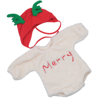 Reborn Toddler's Cute Wearing Apparel 25 Inch Baby Outfits With Excellent Design For Christmas Holiday