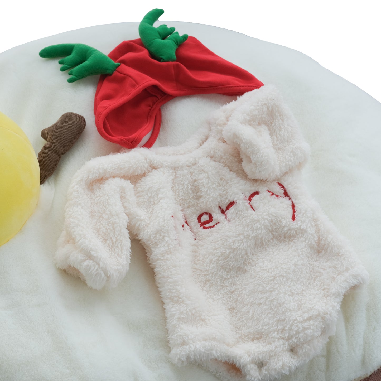 Reborn Toddler's Cute Wearing Apparel 25 Inch Baby Outfits With Excellent Design For Christmas Holiday