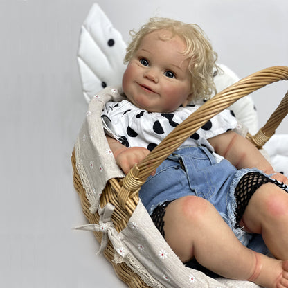 24Inch Maddie Bebe Reborn 3D Painted Skin Baby Doll Toy For Children Gifts - Reborn With Love Baby Dolls Store