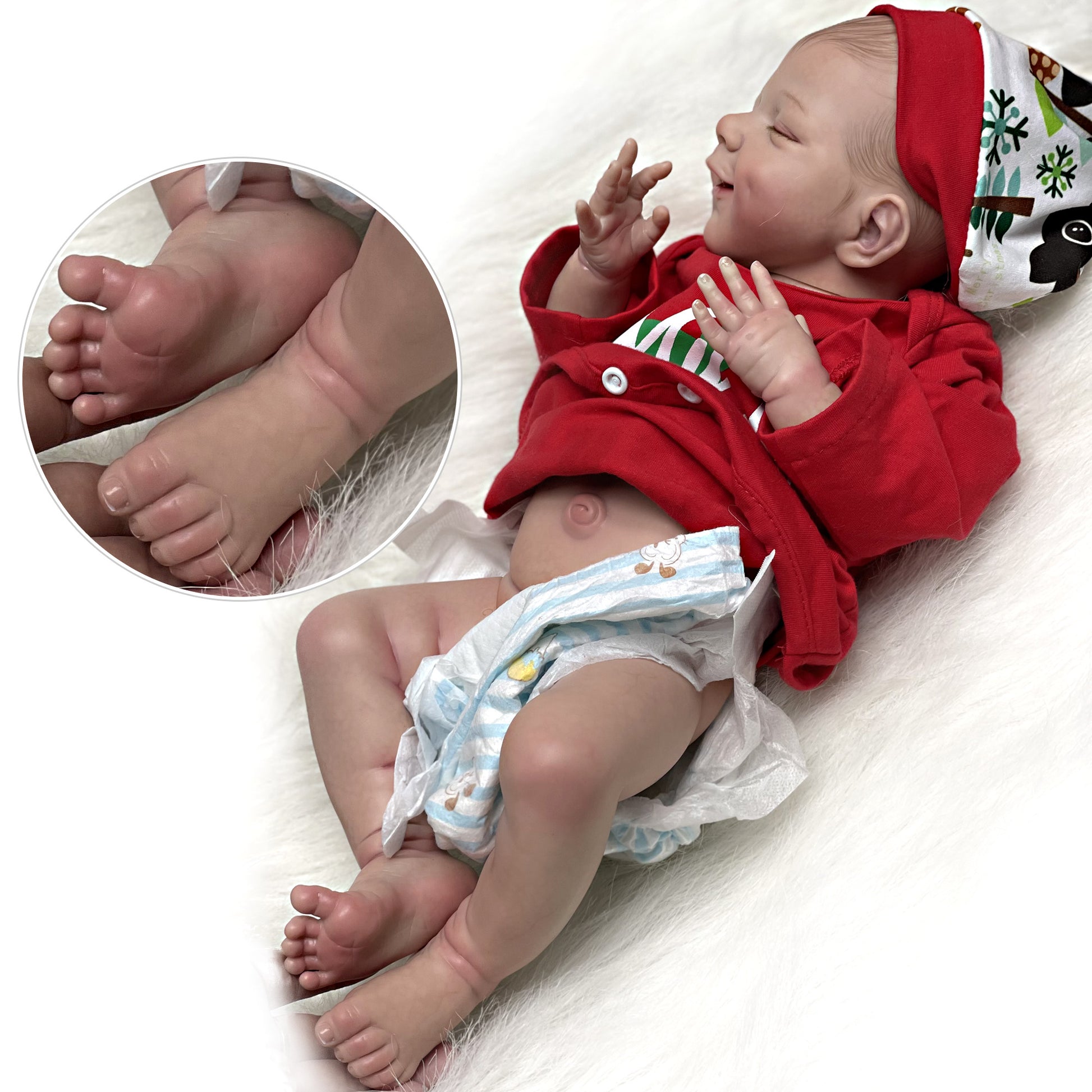 April 20 inch full body vinyl Reborn doll - Reborn With Love Baby Dolls Store