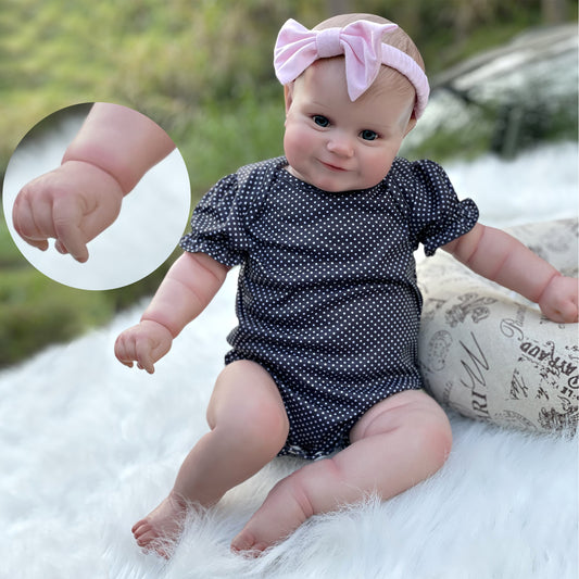 20-24 Inch Maddie Reborn Baby Dolls Open Eyes Maddie Newborn Baby For Children Gifts Boneca Renascida Brinquedo Bebe Para Crianças - Reborn With Love Baby Dolls Store