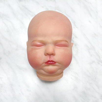 20Inch Sleeping Bebé Reborn Doll Kits Handmade Painted Realistic Newborn Baby Vinyl Unassembled Kit Toy Reborn Kits