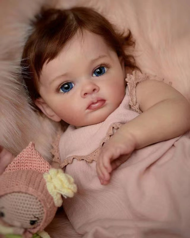 22 inch Tutti Bebe reborn Doll Handmade Realistic  Reborn Baby Toy Doll - Reborn With Love Baby Dolls Store