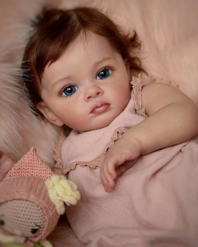 Miaio Reborn Baby Doll Girl 7 Inch Silicone Doll Mini