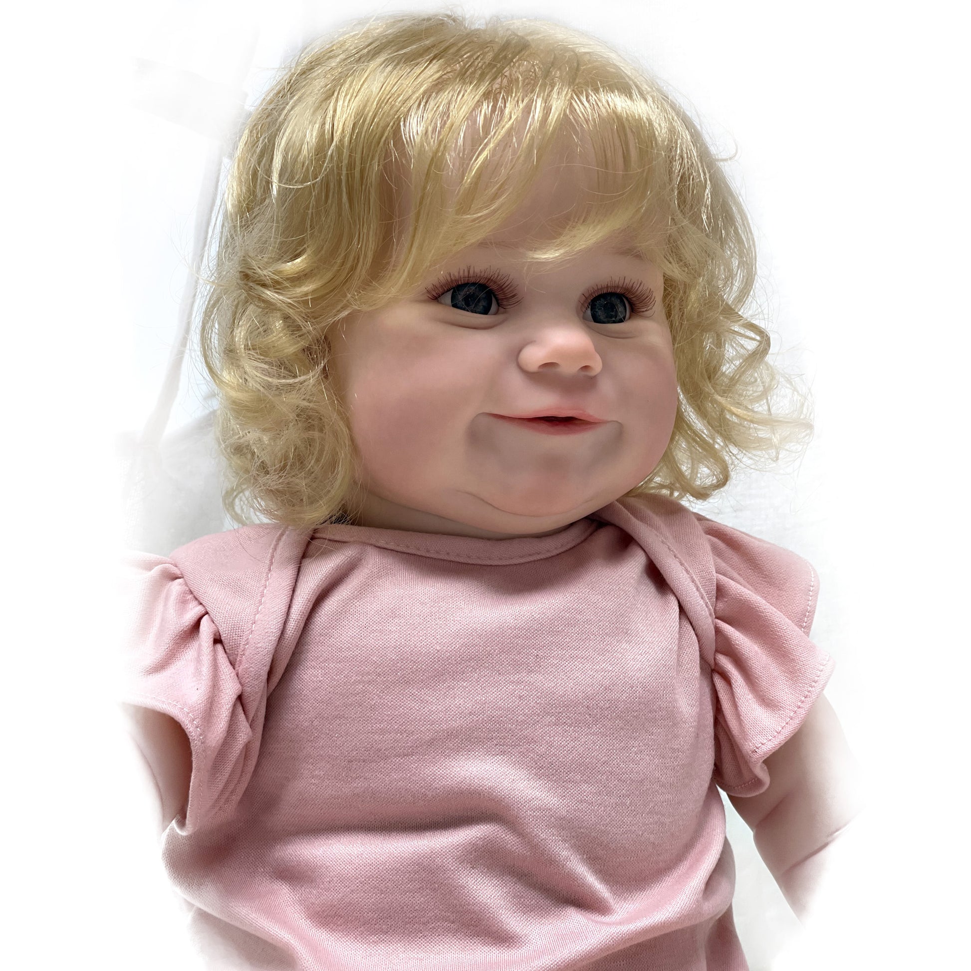 20/24 Inch Lovely Maddie Reborn Bebe With Curly Hair Realistic Bebe Reborn Doll Handmade Silicone Dolls Made In Vinyl - Reborn With Love Baby Dolls Store