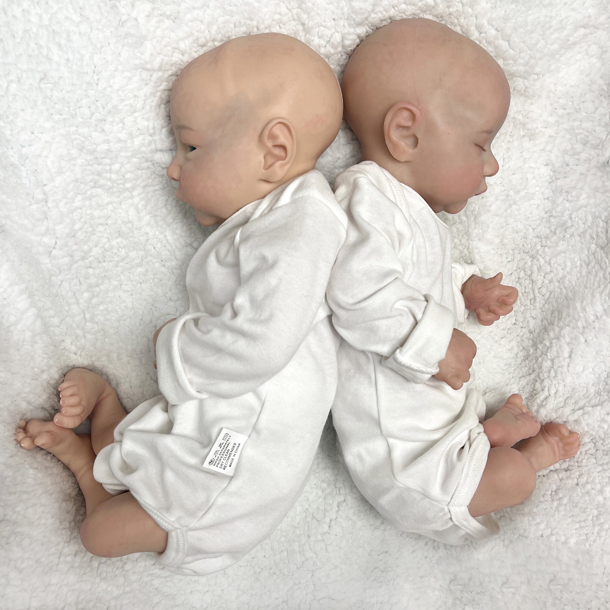 45CM Girl and Boy Levi Painted Full Body Soft Solid Silicone Reborn Dolls Handmade Baby Doll - Reborn With Love Baby Dolls Store