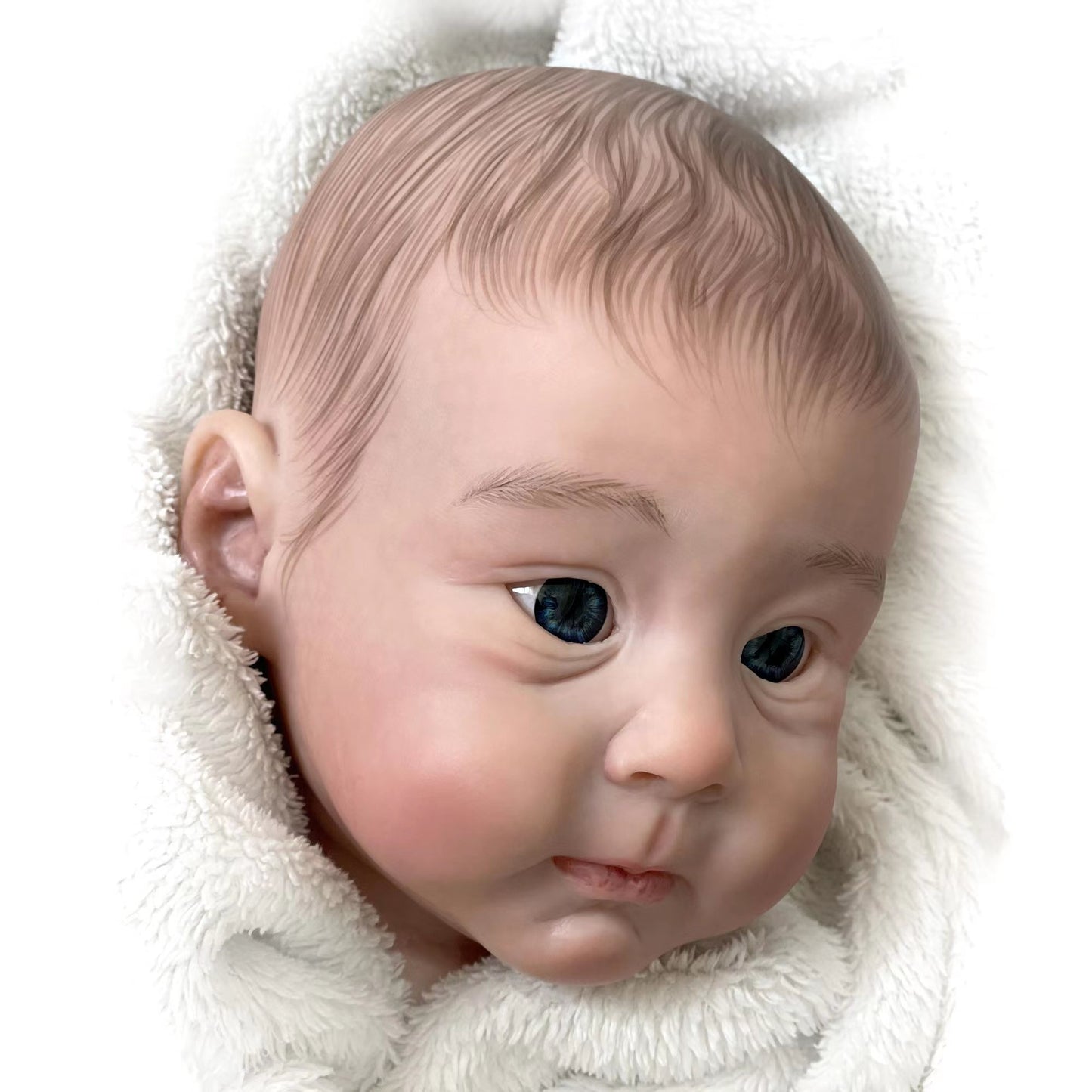 5cm Painted Vinyl Doll Kits Huxley Kit Reborn Handmade Lifelike Realistic Bebe Reborn DIY Blank Bebe Kits - Reborn With Love Baby Dolls Store