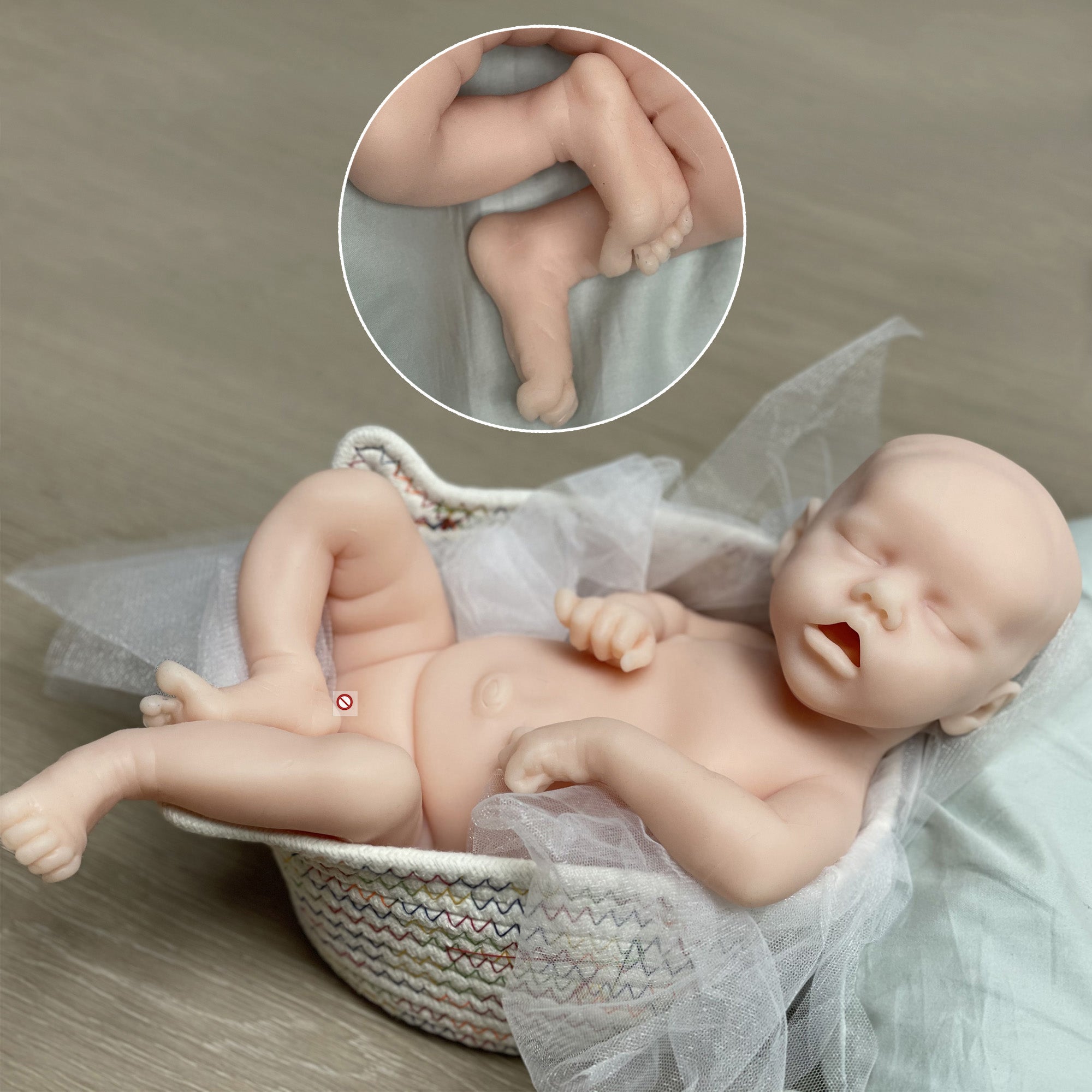 Reborn Full Silicone Unpainted  Full Silicone Full Reborn Baby - 18 Inch  Full - Aliexpress