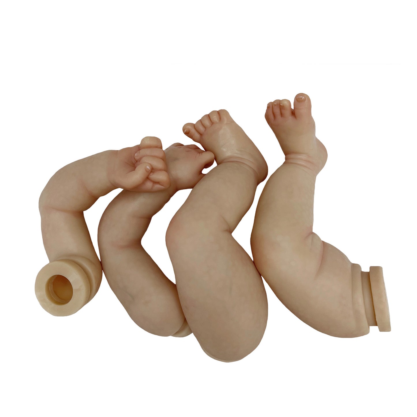 Bebe Reborn Kits Bettie 18 Inch Handmade Painted Reborn Doll Vinyl DIY Unassembled Kit Toy Boneca Kit Bebé Reborn - Reborn With Love Baby Dolls Store