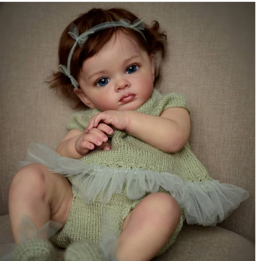 22 inch Tutti Bebe reborn Doll Handmade Realistic  Reborn Baby Toy Doll - Reborn With Love Baby Dolls Store