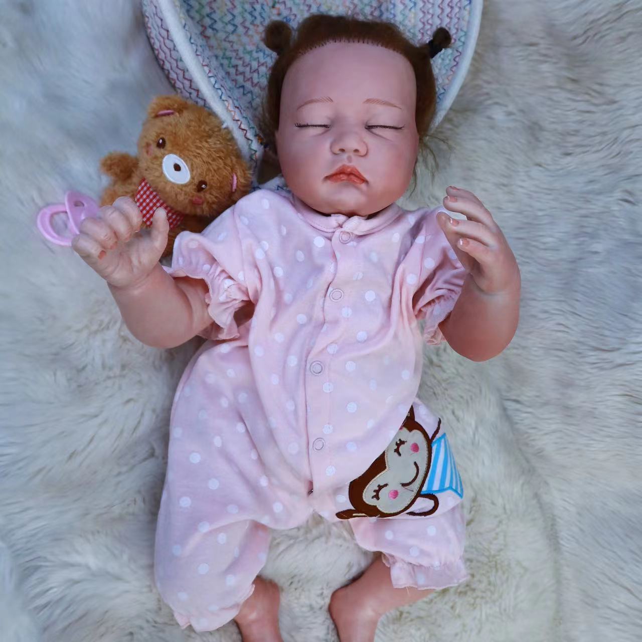 20 Inch Closed Eyes Doll Newborn Baby - Reborn With Love Baby Dolls Store