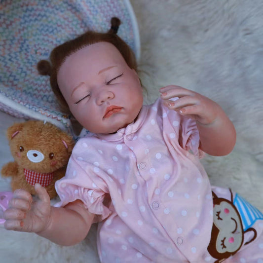 20 Inch Closed Eyes Doll Newborn Baby - Reborn With Love Baby Dolls Store