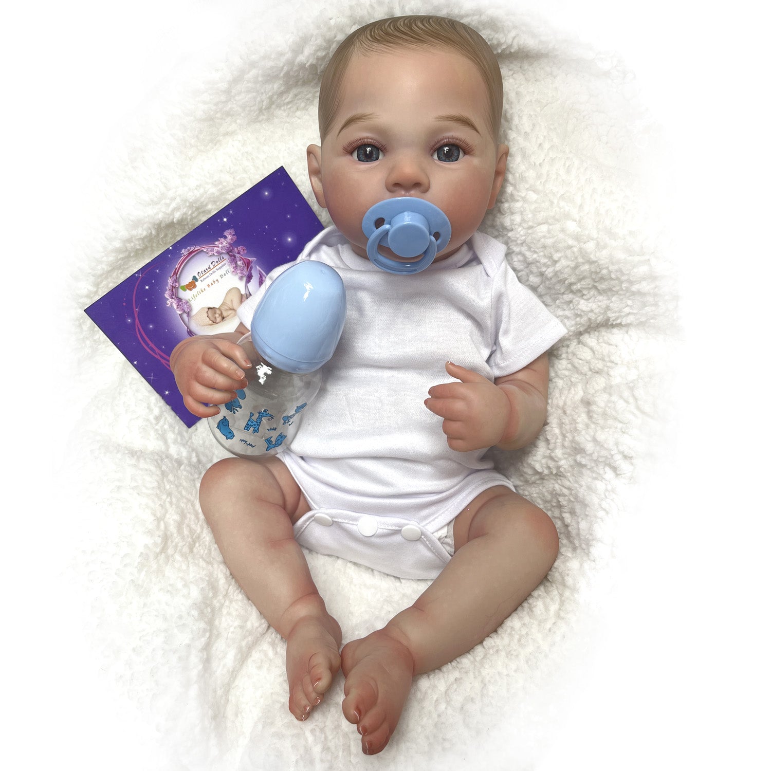 47cm Whole Body Silicone Vinyl Reborn Doll With Visible Veins