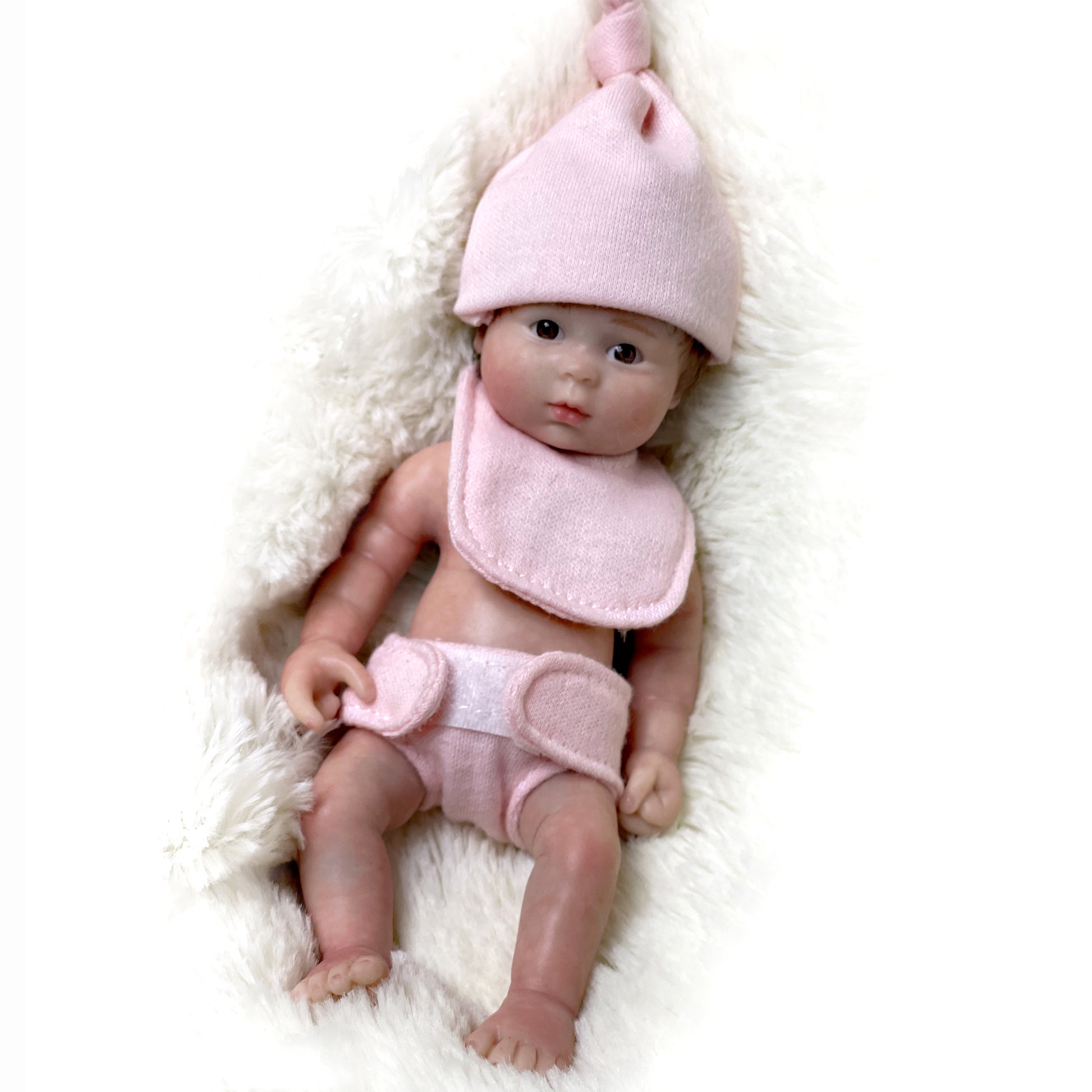 6 Inch Handmade Bebe Palm Silicone Doll - Reborn With Love Baby Dolls Store