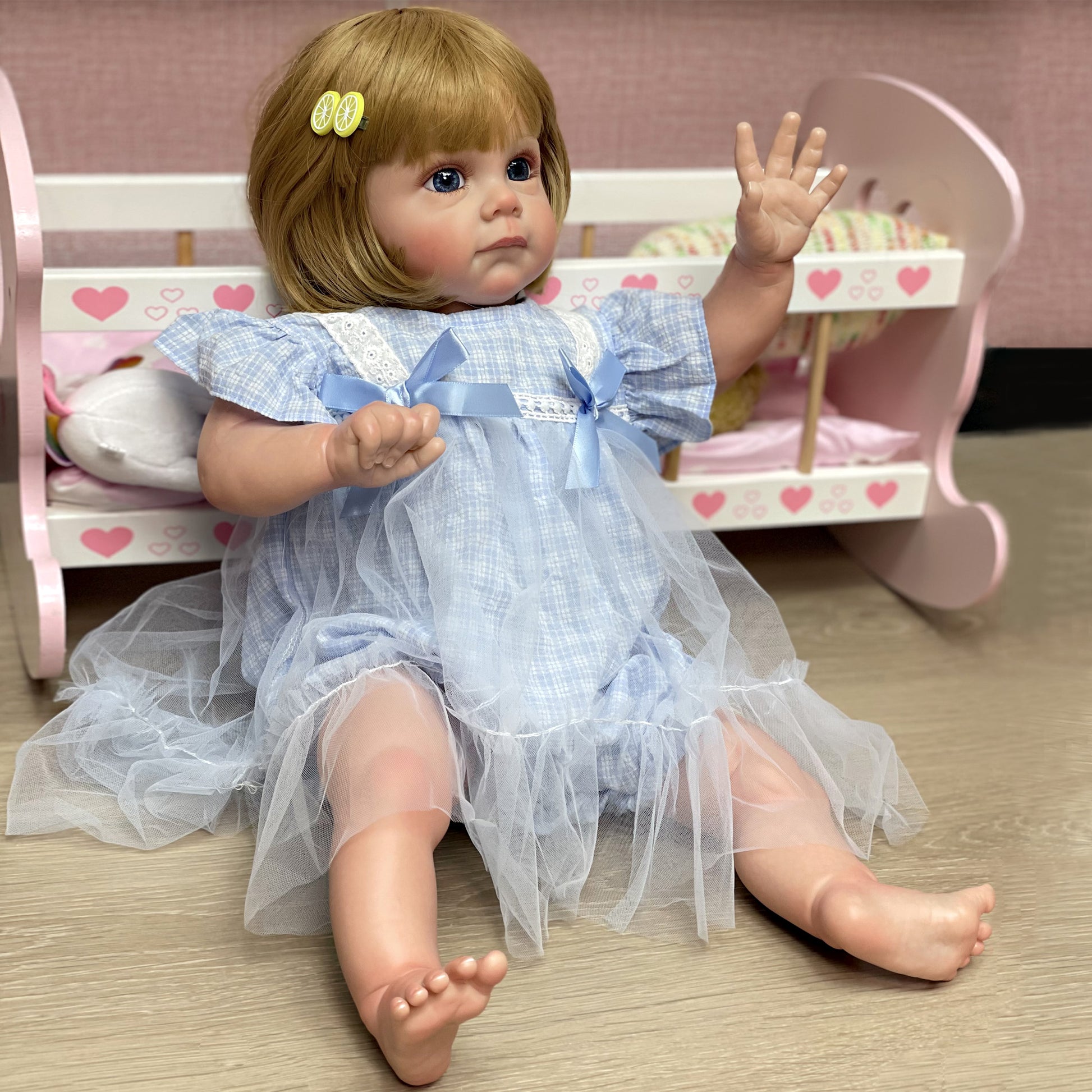 22 Inch Maggie Bebe Reborn Doll Girl - Reborn With Love Baby Dolls Store