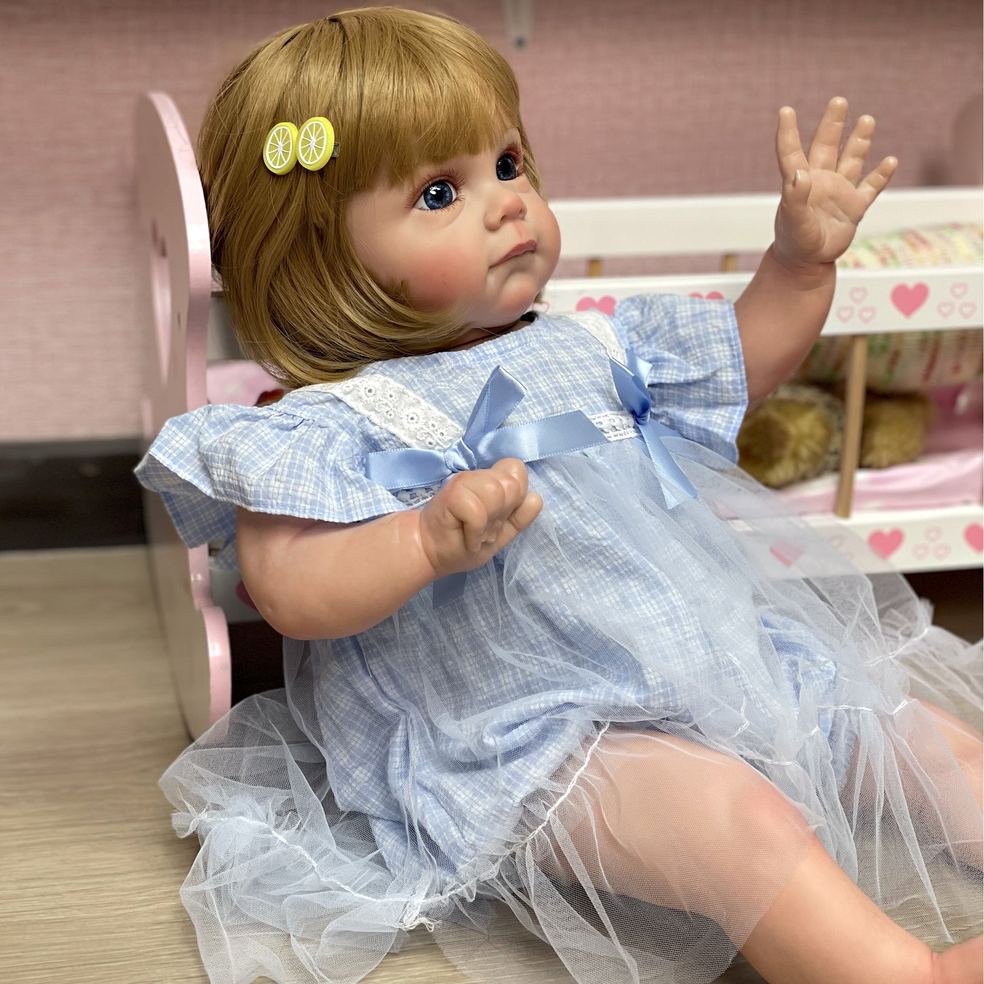 22 Inch Maggie Bebe Reborn Doll Girl - Reborn With Love Baby Dolls Store